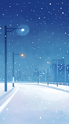 건축물 계절 공공시설 거리 눈_날씨 풍경 그림 생태계 파일형식 겨울 도시 조명 고요 건물 가로등 눈송이 풍경화 거리풍경 하늘 자연 일러스트 국내일러스트 JPG