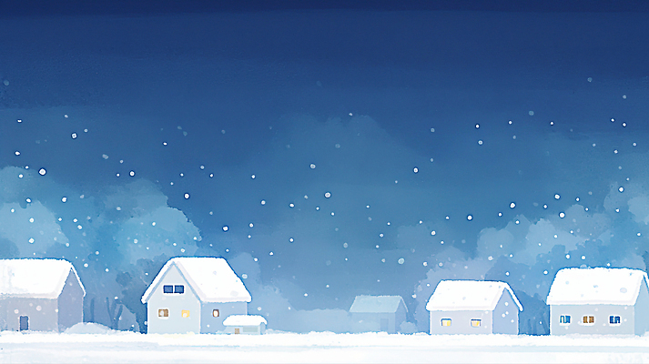 계절 컬러 건물 그림 생태계 파일형식 겨울 주택 풍경 조용 차가움 스타일 흰색 자연 도시 마을 간판 풍경화 뷰티풀 고요 조명 따뜻함 일러스트 국내일러스트 JPG