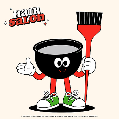 캐릭터 감정 컨셉 신체부위 예절 뷰티샵 청소도구 파일형식 벡터 미용실 손 대기 빗자루 귀여움 화장실 고객 분위기 서비스 오브젝트 인사 즐거움 컬러 디자인 독창 일러캐릭터 일러스트 AI파일