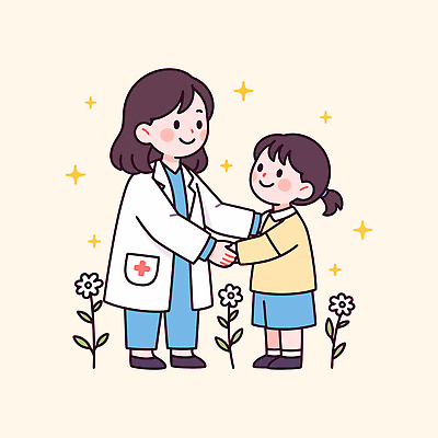 꽃 행복 어린이 일러스트 의학 가족 관계 따뜻함 건강 사랑 미소 안전 일상 치료 친구 믿음 정원 손잡기 의사 상담 국내일러스트 AI파일 식물 감정 모션 표정 사람 라이프 의료진 파일형식 벡터