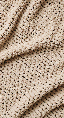 디자인 컬러 모션 실내 취미 직물 감각 CG 파일형식 뜨개질 담요 베이지색 질감 쌓기 부드러움 편안함 집안 소재 따뜻함 패브릭 인테리어 편집이미지 편집실사 JPG