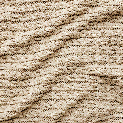 디자인 컬러 상의 무늬 의자 감각 CG 파일형식 니트 담요 질감 부드러움 따뜻함 베이지색 패턴 인테리어 편안함 직물 소파 장식 편집이미지 편집실사 JPG