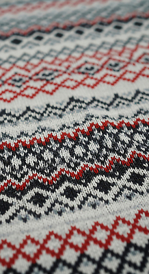 컬러 상의 무늬 직물 CG 파일형식 니트 패턴 디자인 빨간색 검은색 흰색 실 섬유 손뜨개 질감 패션 옷 편집이미지 편집실사 JPG