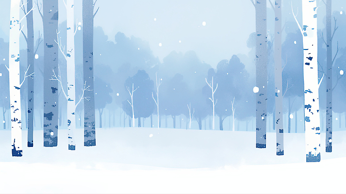 주간 나무 식물 계절 컬러 소리 그림 생태계 파일형식 겨울 숲 풍경 고요 차가움 하늘 아침 풍경화 신선 서리 자연 산 나뭇가지 파란색 침묵 JPG 일러스트 국내일러스트