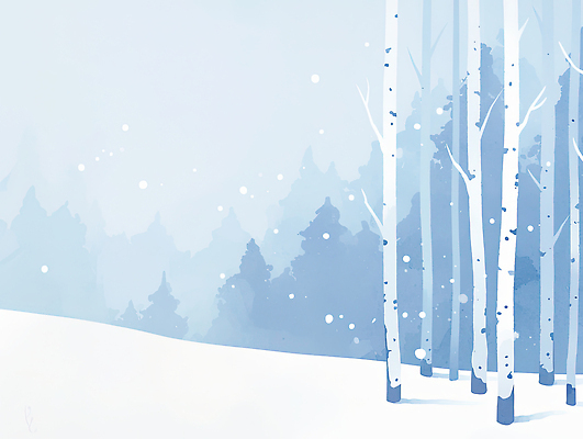 주간 식물 계절 컨셉 눈_날씨 그림 생태계 파일형식 겨울 숲 나무 고요 평화 풍경 아침 차가움 자연 뷰티풀 눈송이 스노우 풍경화 하늘 색감 차분 조용 JPG 일러스트 국내일러스트