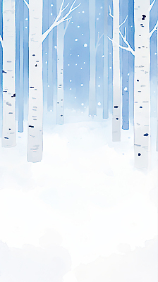 식물 계절 컬러 컨셉 겨울 휴식 눈_날씨 풍경 숲 생태계 파일형식 나무 자연 평화 조용 산책 날씨 차가움 눈송이 흰색 차분 신선 숲속 겨울풍경 JPG 일러스트 국내일러스트
