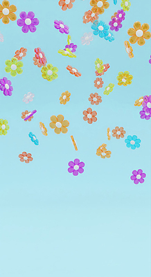 JPG 편집이미지 디자인 꽃 예술 컬러 하늘색 백그라운드 자연 장식 인테리어 화사함 뷰티풀 이미지편집 식물 컨셉 파란색 생태계 파일형식