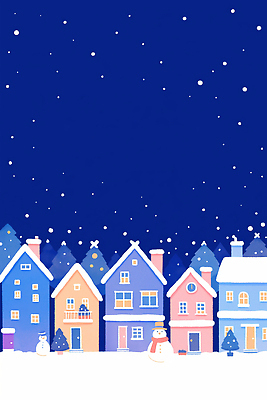 자연요소 식물 계절 감정 컨셉 날씨 건물 감각 파일형식 겨울 주택 풍경 나무 편안함 하늘 별 동화 축제 평화 뷰티풀 나란히 소원 바람 기쁨 차가움 JPG 일러스트 국내일러스트