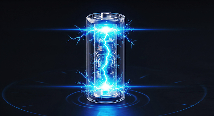 편집이미지 컬러 컨셉 에너지 파일형식 건전지 전기에너지 파란색 투명 기술 과학 전자제품 충전 발전 장비 JPG 이미지편집