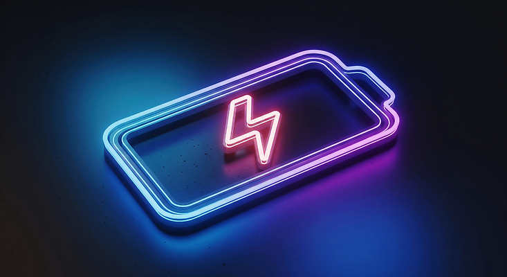 모양 편집이미지 컬러 파란색 에너지 번개 파일형식 건전지 네온 사인 디자인 전기에너지 조명 모던 심볼 빛 장식 백그라운드 공간 JPG 이미지편집 번개모양 하늘색 보라색