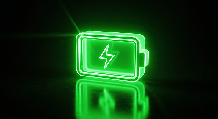 컬러 3D 에너지 파일형식 건전지 전기에너지 네온 초록색 빛 심볼 디자인 전선 기술 조명 그래픽 편집이미지 편집3D JPG