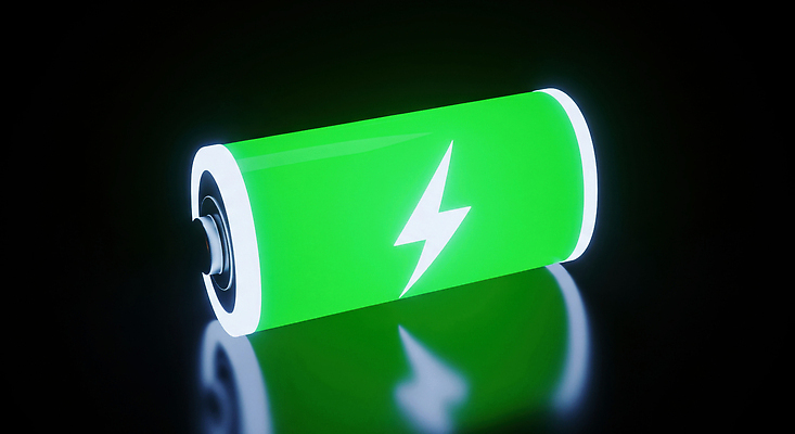 컬러 3D 에너지 파일형식 건전지 전기에너지 초록색 빛 힘 기술 전자제품 충전 디자인 편집이미지 편집3D JPG