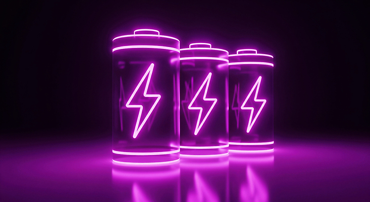 모양 편집이미지 컬러 컨셉 에너지 번개 파일형식 건전지 전기에너지 조명 분홍색 기술 발전 전자제품 디자인 투명 장비 기계 아이디어 JPG 이미지편집 네온 번개모양 보라색