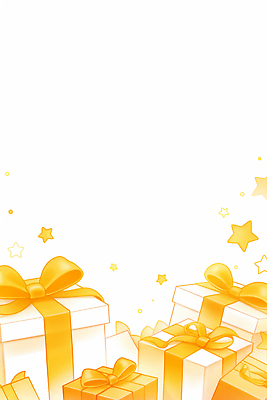 자연요소 기념일 감정 컬러 컨셉 포장 선물 이벤트 파일형식 상자 리본 노란색 축제 별 장식 분위기 흰색 백그라운드 파티 선물포장 행복 축하 크리스마스 생일 일러스트 국내일러스트 JPG 연말