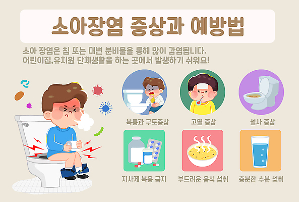 의학 가족 건강 사람 장기_의학 질병 예방 감염 변 증상 파일형식 장염 어린이 복통 구토 설사 위장 식사 수분_꽃가루 전염 병원 치료 다이어트 안전 부모 경고 PSD 국내일러스트 일러스트 질병관리 질병예방