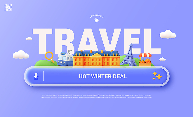 템플릿 계절 육상교통 여행 겨울 항공교통 숙소 대중교통 이벤트 준비 파일형식 세일 프로모션 디자인 비행기 기차 호텔 예약 여행준비 PSD 이미지템플릿 겨울여행