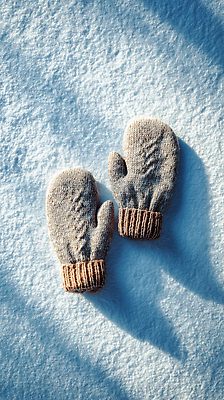 JPG 편집이미지 패션 장갑 겨울 자연 따뜻함 갈색 설원 회색 추위 눈 소재 편집실사 AI포토 AI콘텐츠 자연요소 잡화 계절 컬러 날씨 눈_날씨 CG 생태계 파일형식