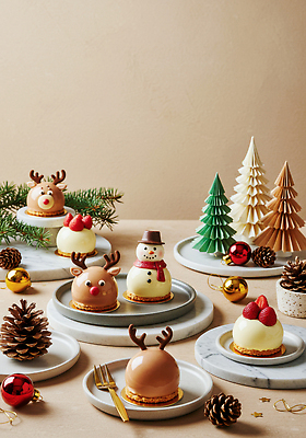 JPG 편집이미지 크리스마스 가족 눈사람 탁자 디저트 장식 크리스마스트리 파티 초콜릿 달콤 파인애플 생크림 베리 순록 편집실사 AI포토 AI콘텐츠 기념일 음식 가구 과일 관계 이벤트 맛 크림 CG 열대과일 파일형식