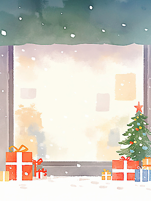 JPG 디자인 기념일 행복 백그라운드 크리스마스 겨울 일러스트 가족 주택 따뜻함 선물 풍경 장식 친구 크리스마스트리 축제 기쁨 휴일 창가 연말 국내일러스트 AI일러스트 AI콘텐츠 계절 감정 창문 관계 이벤트 건물 파일형식