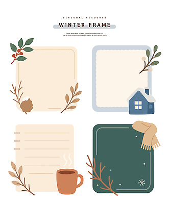 나무 디자인 계절 음료 컬러 백그라운드 잎 겨울 일러스트 자연 주택 프레임 따뜻함 카페 메모지 편안함 편지 오브젝트 국내일러스트 AI파일 식물 건물 상점 사무용품 감각 생태계 파일형식 벡터