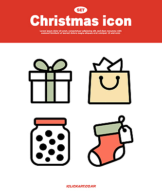 디자인 기념일 행복 컬러 크리스마스 겨울 일러스트 양말 선물 장식 쇼핑 쿠키 축제 엘리먼트 국내일러스트 AI파일 계절 감정 디저트 이벤트 파일형식 벡터