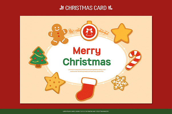 디자인 계절 기념일 프로포즈 크리스마스 일러스트 디저트 크리스마스카드 따뜻함 사탕 사랑 장식 장난감 크리스마스트리 쿠키 축제 축하 생일 유머 스타 접근 국내일러스트 AI파일 감정 음식 컨셉 카드_감사 이벤트 파일형식 벡터