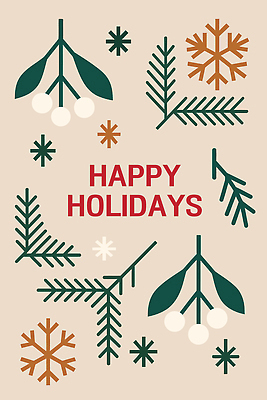 식물 디자인 사계절 계절 감정 컬러 백그라운드 크리스마스 겨울 일러스트 자연 기념 따뜻함 장식 축하 신선 눈송이 휴일 분위기 그림 뷰티풀 홀리데이 국내일러스트 AI파일 기념일 컨셉 휴가 눈_날씨 생태계 파일형식 벡터