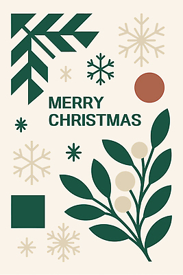 디자인 계절 컬러 백그라운드 잎 크리스마스 겨울 일러스트 문구용품 따뜻함 선물 장식 파티 축제 기쁨 눈송이 연말 홀리데이 국내일러스트 AI파일 식물 기념일 감정 휴가 눈_날씨 이벤트 오브젝트 파일형식 벡터