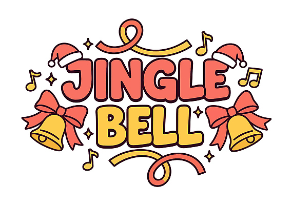 디자인 감정 리본 음악 컬러 크리스마스 겨울 일러스트 이벤트 타이포그라피 장식 세계 파티 축제 공책 초인종 즐거움 연말 홀리데이 국내일러스트 AI파일 문자 계절 기념일 휴가 문화예술 문구용품 종 파일형식 벡터