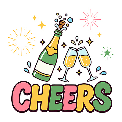 음료 컬러 일러스트 잔 기념 타이포그라피 파티 얼음 축제 기쁨 축하 화려 분위기 샴페인 폭발 즐거움 순간 탄산수 디지털아트 환상 국내일러스트 AI파일 자연요소 문자 식기 감정 컨셉 주류 이벤트 물 파일형식 벡터