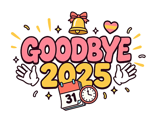 기념일 시계 일러스트 새해 이벤트 여러명 타이포그라피 장식 파티 축제 희망 기쁨 할로윈 달력 시간 분위기 심볼 즐거움 설렘 연말 작별 2025년 국내일러스트 AI파일 문자 감정 다수 컨셉 사람 연도 파일형식 벡터