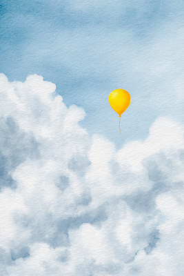 JPG 감정 여유 예술 컬러 일러스트 상상 자연 하늘 따뜻함 노란색 평화 장면 부드러움 풍선 뷰티풀 국내일러스트 AI일러스트 AI콘텐츠 컨셉 감각 생태계 파일형식