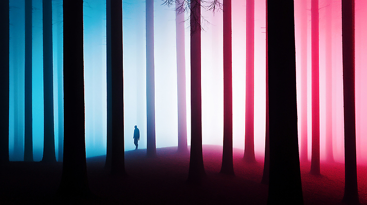 JPG 나무 편집이미지 자연 조명 그림자 사람 빛 환경 고요 숲속 숲 신비 심플 이미지편집 AI컴퓨터그래픽 AI콘텐츠 식물 컨셉 생태계 파일형식