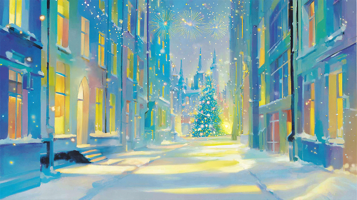 주간 자연요소 식물 계절 기념일 감정 크리스마스 모션 날씨 눈_날씨 파일형식 겨울 거리 크리스마스트리 조명 풍경 축제 행복 나무 눈송이 반짝임 도시 세트 컬러 아침 고요 장식 국내일러스트 일러스트 JPG 눈