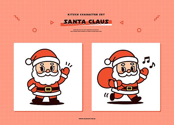 캐릭터 디자인 기념일 문화 크리스마스 일러스트 설계 아이디어 선물 산타클로스 축제 그리기 즐거움 그림 캐럴 일러캐릭터 AI파일 감정 컨셉 모션 이벤트 파일형식 벡터