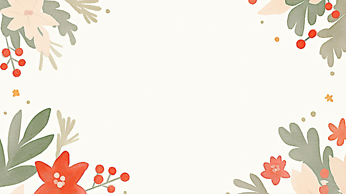 JPG 식물 디자인 꽃 종이 예술 컬러 백그라운드 잎 크리스마스 패턴 일러스트 자연 프레임 장식 오브젝트 부드러움 화사함 창의성 스타일 국내일러스트 AI일러스트 AI콘텐츠 기념일 컨셉 무늬 감각 생태계 파일형식