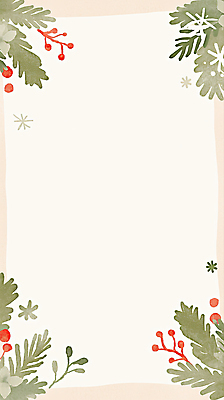 JPG 식물 디자인 컬러 백그라운드 크리스마스 패턴 일러스트 자연 수채화 프레임 따뜻함 장식 여름 오브젝트 그림 화사함 국내일러스트 AI일러스트 AI콘텐츠 계절 기념일 컨셉 무늬 생태계 파일형식