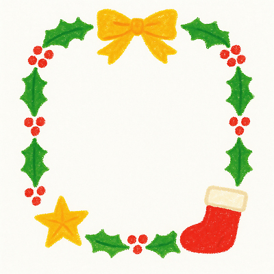 JPG 열매 별 리본 크리스마스 겨울 일러스트 가족 나뭇잎 양말 프레임 따뜻함 장식 친구 축제 화환 기쁨 축하 즐거움 연말 국내일러스트 AI일러스트 AI콘텐츠 자연요소 식물 계절 기념일 꽃 감정 컨셉 잎 관계 파일형식