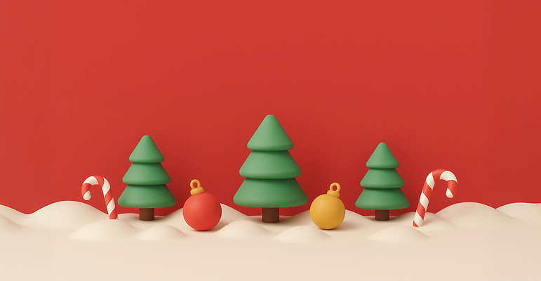 JPG 나무 편집이미지 컬러 크리스마스장식 크리스마스 겨울 따뜻함 사탕 장식 빨간색 크리스마스트리 모형 분위기 장면 편집3D AI컴퓨터그래픽 AI콘텐츠 식물 계절 기념일 컨셉 디저트 3D 파일형식