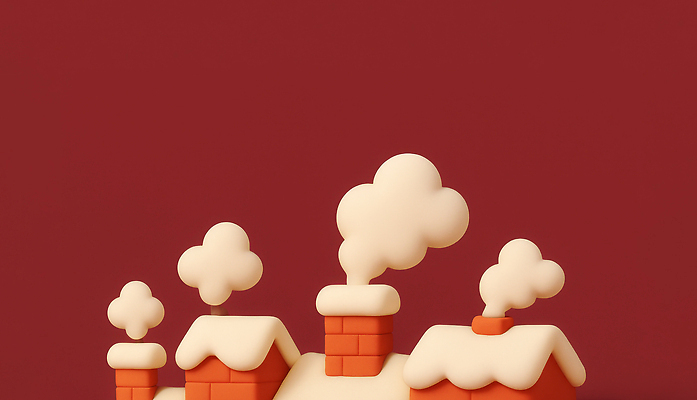 JPG 편집이미지 설경 겨울 동화 벽돌 주택 따뜻함 굴뚝 풍경 목재 흰색 분위기 연기 편집3D AI컴퓨터그래픽 AI콘텐츠 나무 계절 컬러 컨셉 재료 건물 3D 파일형식