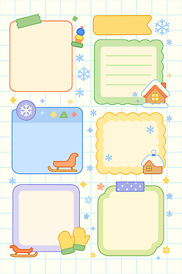 편집 손글씨 디자인 사계절 컬러 백그라운드 크리스마스 겨울 일러스트 학교 문구용품 장식 세트 공책 메모지 색칠 눈송이 비어있는 국내일러스트 AI파일 계절 교육 기념일 눈_날씨 사무용품 오브젝트 파일형식 벡터