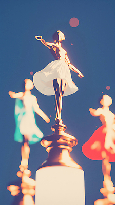 JPG 디자인 드레스 예술 상징 컬러 백그라운드 일러스트 미술 장식 빛 조형물 조각상 춤 크리스탈 뷰티풀 여신 테마 국내일러스트 AI일러스트 AI콘텐츠 옷 문화예술 광석 파일형식