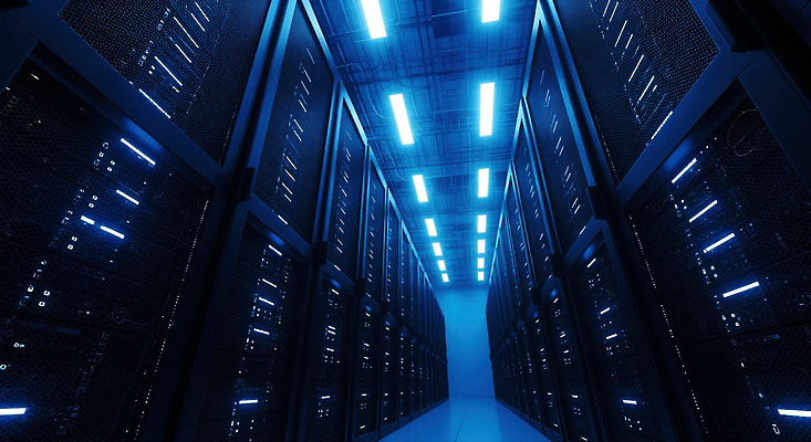 JPG 편집이미지 조명 기술 파란색 컴퓨터 가전제품 정보 네트워크 저장 시설 전자 시스템 서버 인프라 이미지편집 AI컴퓨터그래픽 AI콘텐츠 컬러 전자제품 파일형식