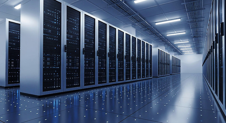 JPG 편집이미지 조명 기술 정보기술 컴퓨터 청결 공간 장비 정보 모던 서버 안정성 이미지편집 AI컴퓨터그래픽 AI콘텐츠 전자제품 위생 파일형식