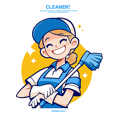 캐릭터 디자인 여자 컬러 백그라운드 일러스트 모션 밝음 웃음 일상 귀여움 다정 청결 전문직 청소도구 청소 프레젠테이션 즐거움 긍정적 국내일러스트 AI파일 직업 감정 컨셉 표정 사람 라이프 도구 위생 파일형식 벡터
