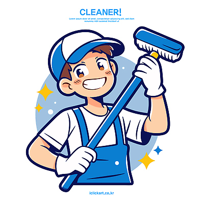 교육 어린이 가사 일러스트 모션 표정 미소 웃음 소년 청결 청소도구 청소 즐거움 유지 긍정적 국내일러스트 AI파일 남자 감정 사람 도구 위생 파일형식 벡터