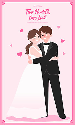 커플 드레스 행복 신랑 결혼 일러스트 관계 포옹 성공 결혼식 새출발 사랑 턱시도 이벤트 기쁨 하트 축하 뷰티풀 순간 국내일러스트 AI파일 모양 옷 감정 컨셉 안기 새로움 정장 출발 파일형식 벡터