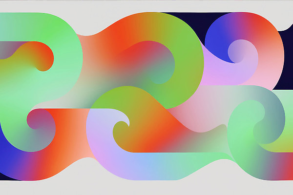 JPG 디자인 감정 물결 예술 컬러 백그라운드 패턴 곡선 일러스트 추상 그래픽 인테리어 전통무늬 스크린 모던 작품 조화 색채 창의성 국내일러스트 AI일러스트 AI콘텐츠 전통 선 무늬 미술 파일형식