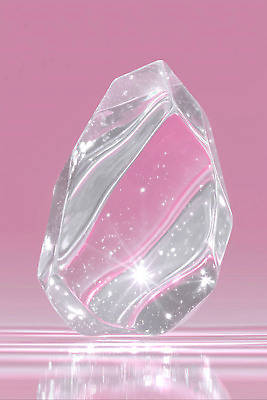 JPG 모양 편집이미지 디자인 예술 분홍색 컬러 조각 백그라운드 장식 빛 반사 투명 크리스탈 상쾌 뷰티풀 스타일 이미지편집 AI컴퓨터그래픽 AI콘텐츠 감정 광석 파일형식