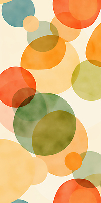 JPG 모양 디자인 예술 컬러 백그라운드 패턴 일러스트 추상 수채화 미술 원형 감각 크기 모던 부드러움 조화 색감 국내일러스트 AI일러스트 AI콘텐츠 도형 무늬 문화예술 파일형식